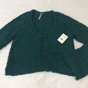 Free People crop sweater